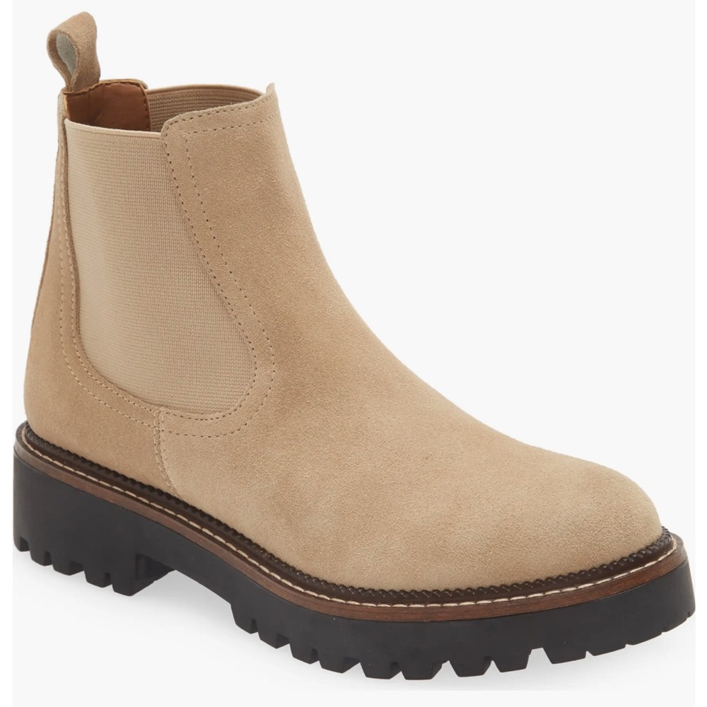 Caslon | Miller Water Resistant Lug Chelsea Boot